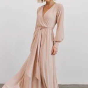 Blush pink Baltic Born long sleeve dress